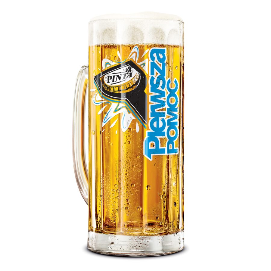 Kufel PINTA Pierwsza Pomoc - poj. 500 ml